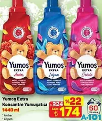 YUMOŞ EXTRA KONSANTRE YUMUŞATICI 1440 ML fiyat ve kampanya bilgisi